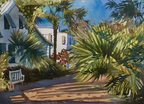 watercolor 13 x 18 inches