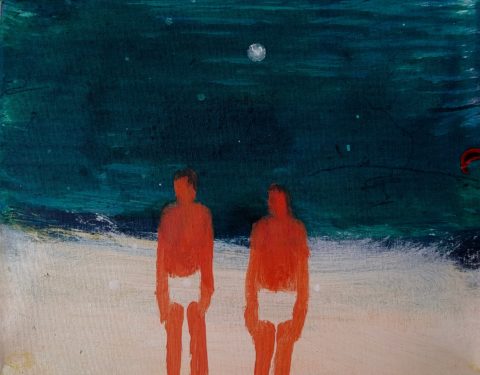 2018 acrylic on canvas 11 x 14 inches