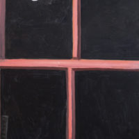 1983 oil on masonite 16 x 11 3/4 inches