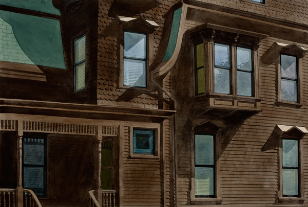 1982 watercolor on paper 39 1/2 x 58 1/2 inches (private collection)