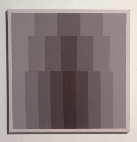 acrylic on canvas 18 x 18 inches