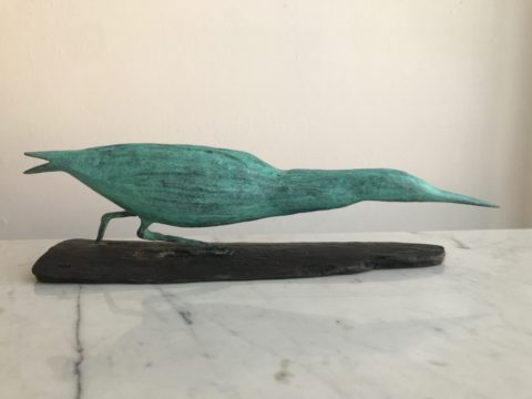 2019 bronze 3 1/2 x 11 5/8 x 3 inches