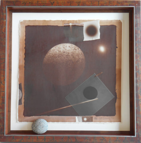 2019 albumen print photo collage 35 x 35 inches