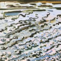 2012 oil on canvas 16 x 16 inches