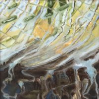 2007 oil on canvas 16 x 16 inches