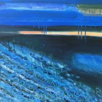 2014 oil on canvas 16 x 16 inches