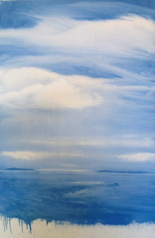 2013 oil on mylar 36 x 24 inches