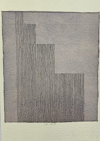 2020 pencil and watercolor 11 x 15 inches
