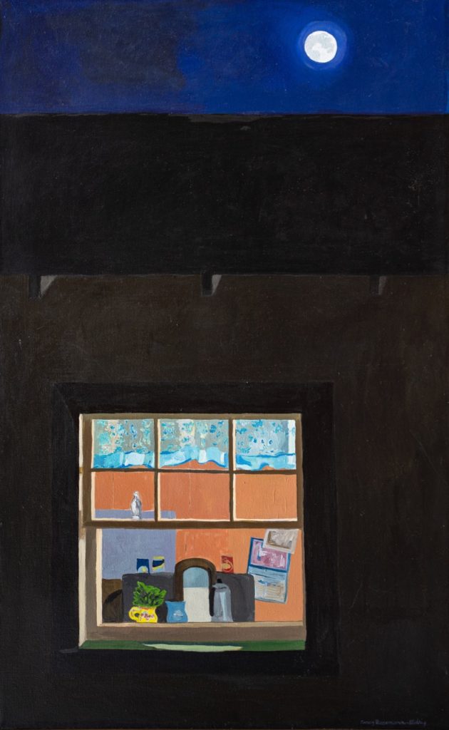 1975 oil on canvas 48 x 30 inches