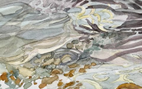 2020 watercolor 4 x 6 inches