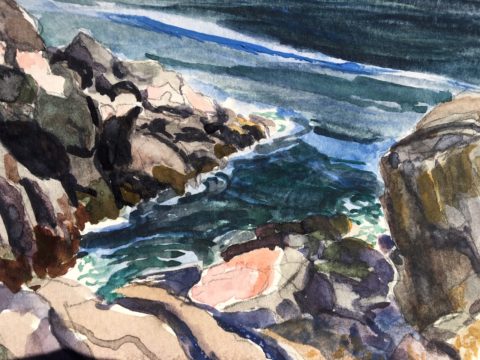 2020 watercolor 4 x 6 inches