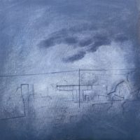 2020 oil on linen 22 x 22 inches