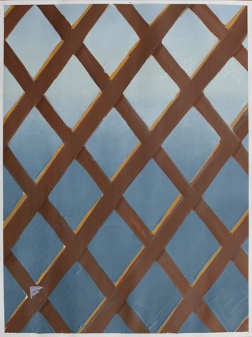 2019 oil on paper 16 x 12 inches
