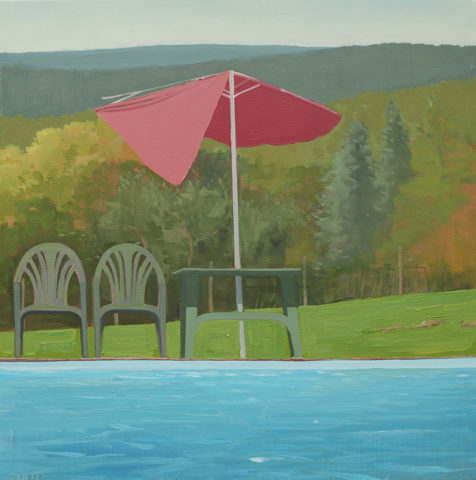 2021 oil on canvas 35 2/5 X 35 2/5 inches