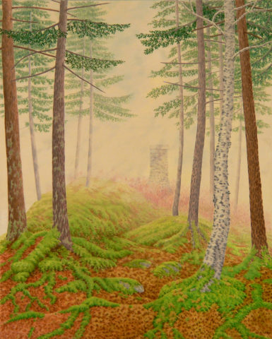 2020 casein on panel 20 x 16 inches (sold)