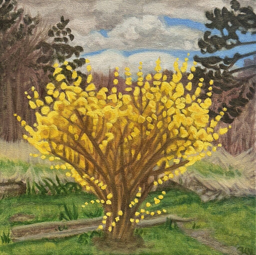 2022 oil on canvas 12 x 12