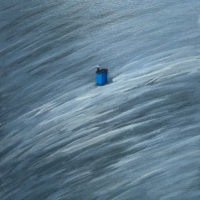 1999 oil on board 8 x 8 inches