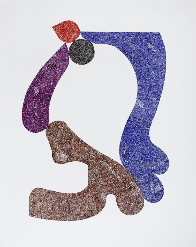 2020 ink on paper 25 1/2 x 19 3/4 inches