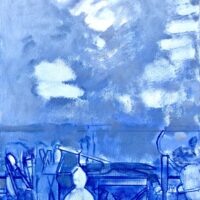 2020 oil on canvas 30 x 22 inches