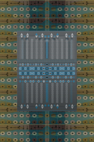 2023 unique digital print on aluminum