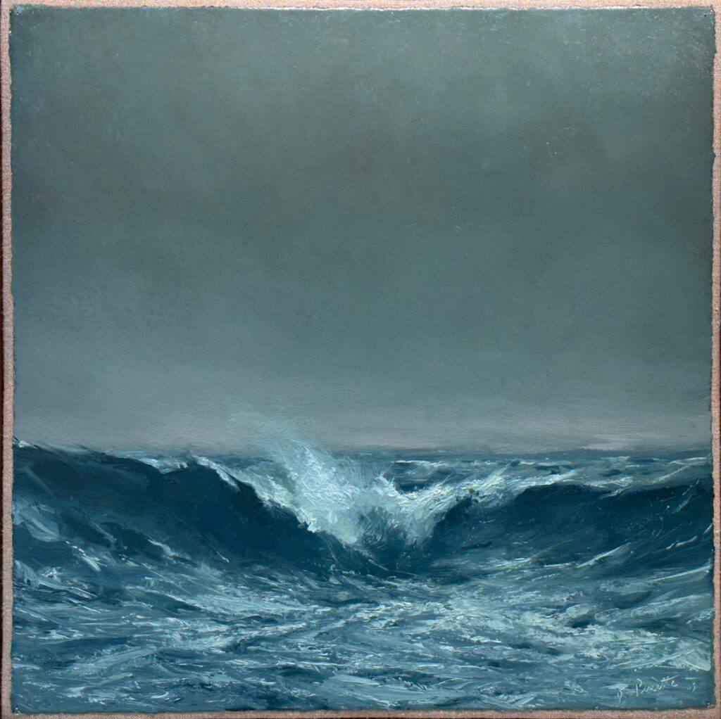 pinette_STORM SURF #1_2003_oil on rag mounted on linen_18 x 18 in_DPi0061