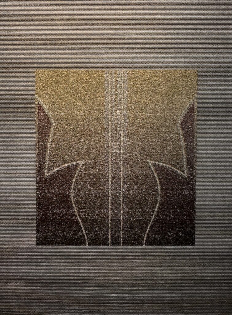 2023 unique digital print on aluminum 8 x 6 inches