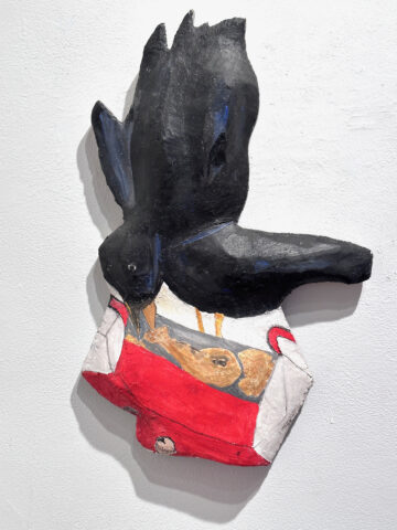 2009 shaped fresco 19 x 13 x 2 inches