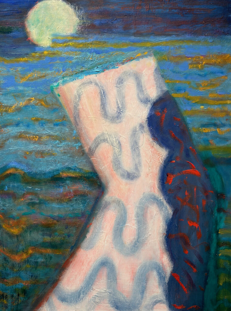 2022 oil on panel 24 x 18 inches