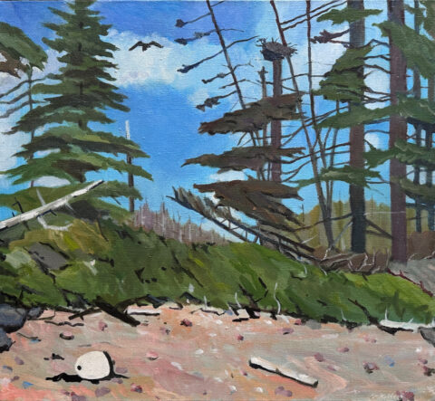 nd oil on canvas 24 x 25 inches