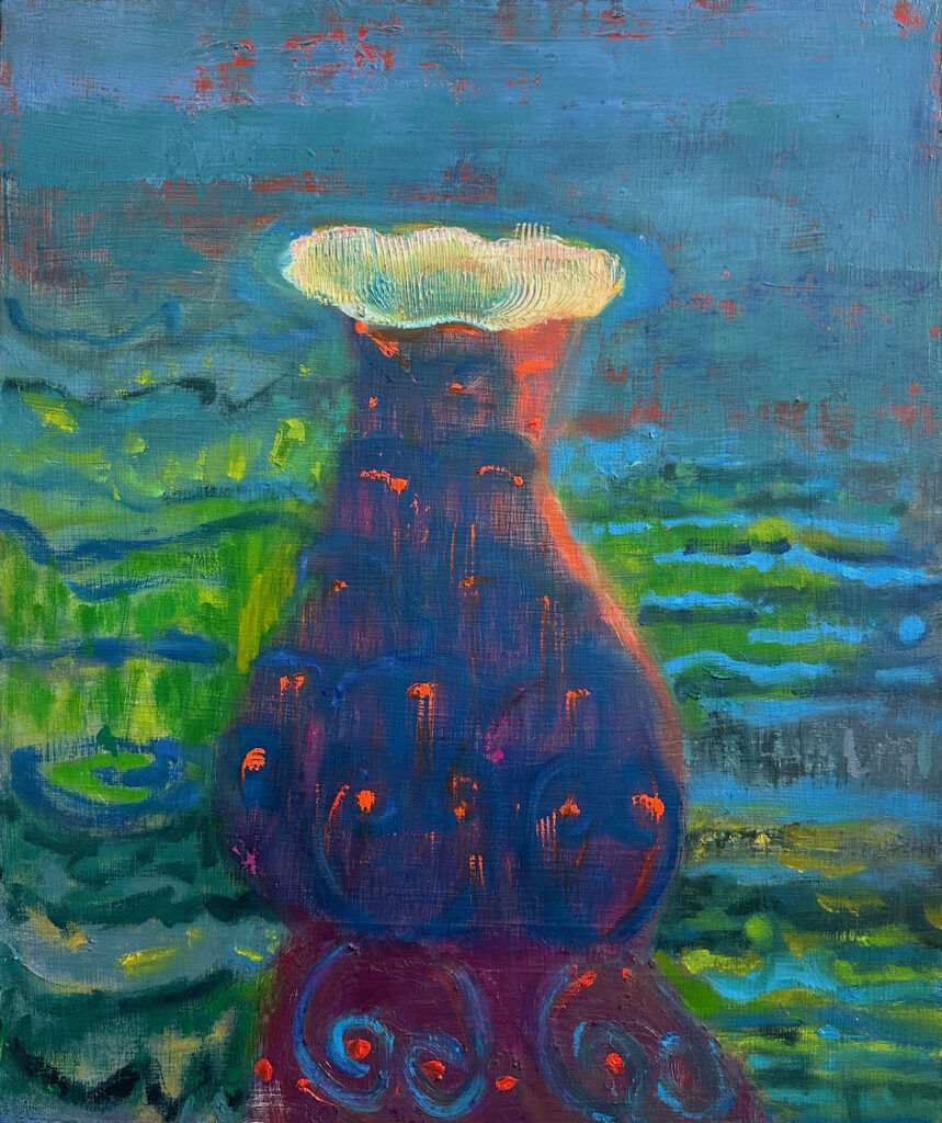 2022 oil on panel 24 x 20 inches