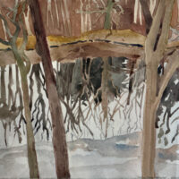 2013 watercolor 12 x 16 inches (Elizabeth O'Reilly)