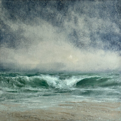 2005 oil on canvas 32 x 32 inches (Dennis Pinette)