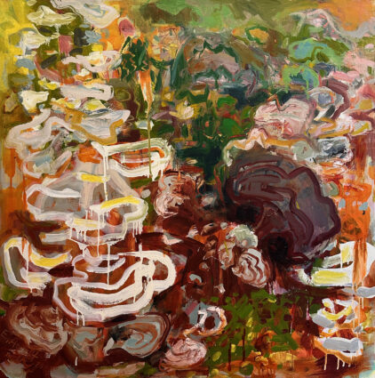 2011 oil on canvas 36 x 36 inches