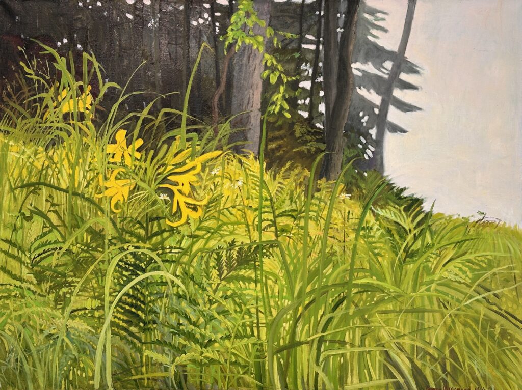 1980 oil on canvas 30 x 40 inches (sold)