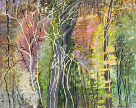 2022 oil on canvas 22 x 28 inches