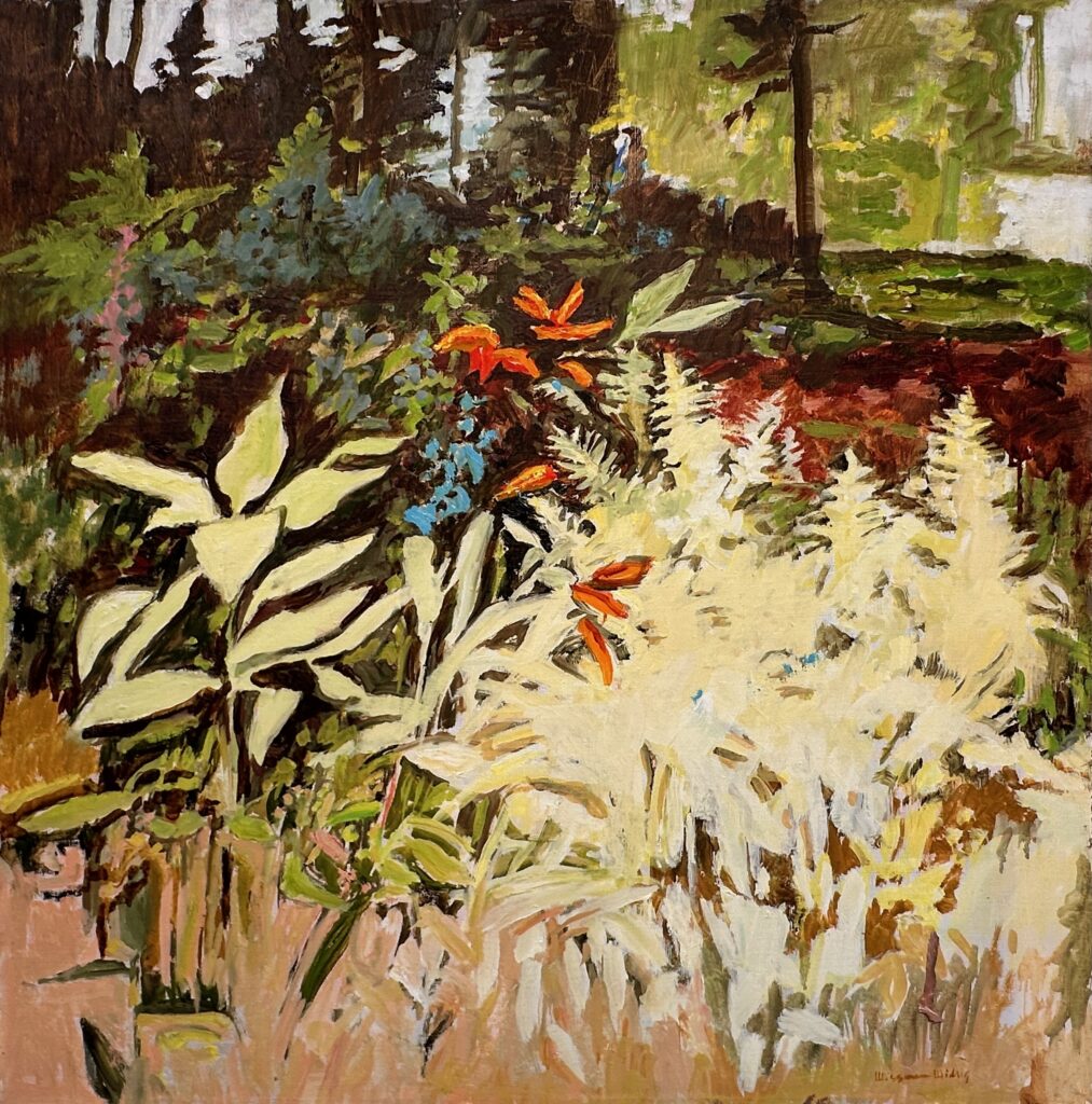 2022 oil on canvas 24 x 24 inches