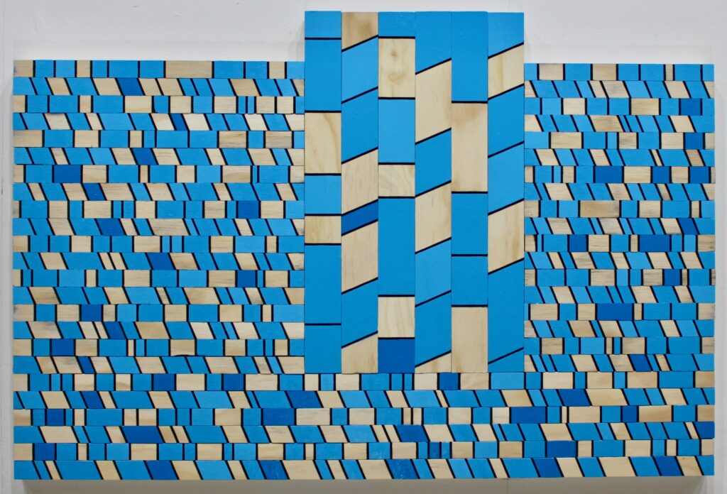 2022. acrylic on wood 26 x 39 inches