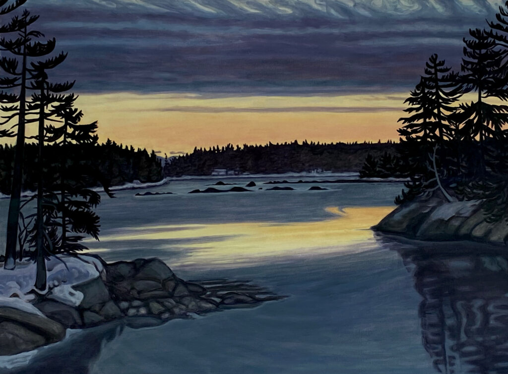 2024 oil on canvas 36 x 48 inches