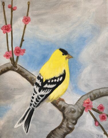 2024 oil on canvas 14 x 11 inches