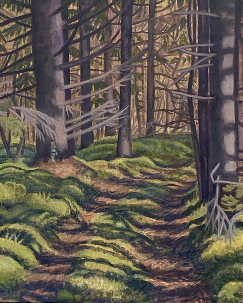 2024 oil on canvas 16 x 13 inches