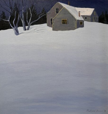 2013 oil on canvas 20 x 19 inches