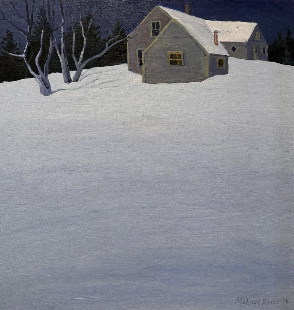 2013 oil on canvas 20 x 19 inches