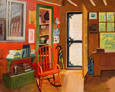 2018 oil on canvas 16 x 20 inches