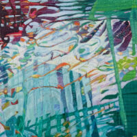 2023 acrylic on paper 9 x 14 inches