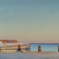 2024 watercolor 27 x 39 1/4 inches