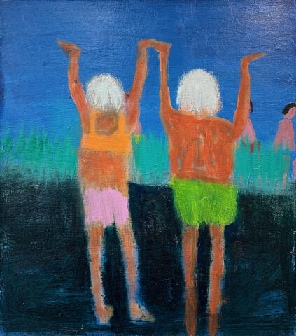 2023 acrylic on canvas 24 x 31 inches