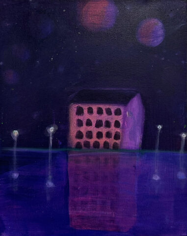 2024 acrylic on canvas 24 x 16 inches