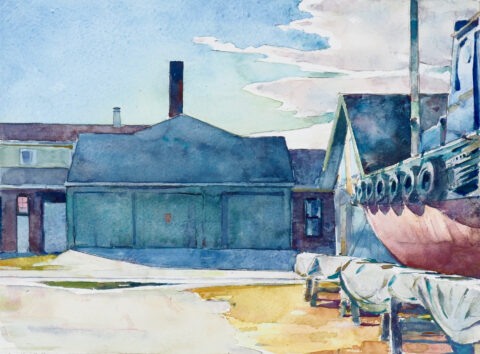 2023 watercolor 9 1/4 x 12 1/2 inches