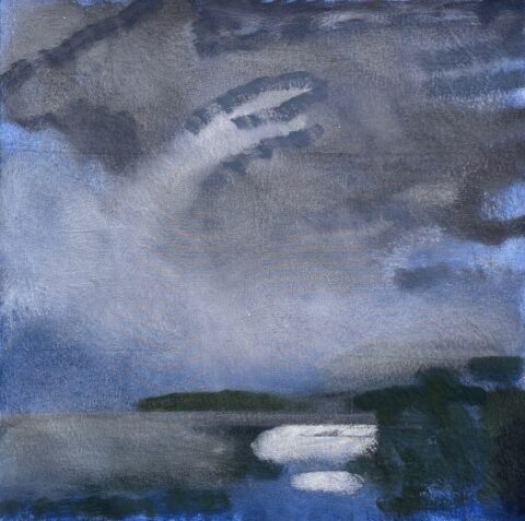 2024 oil on linen 22 x 22 inches