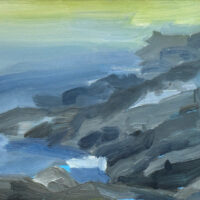 2023 oil ops linen panel 6 x 8 inches